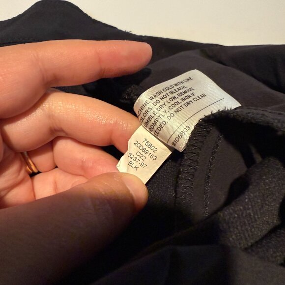 Duluth Trading Women 26W Flexpedition Pants Bootcut Solid Black Multiple Pockets - Picture 7 of 11